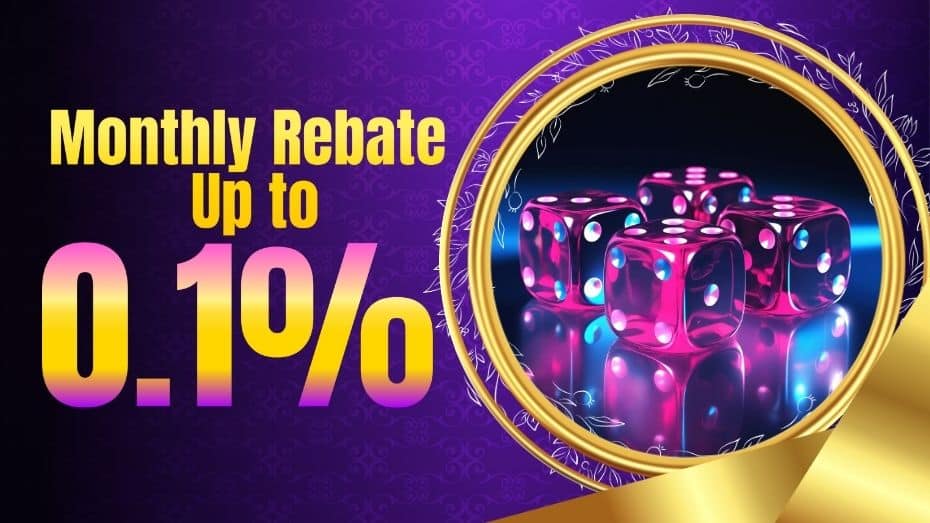 Monthly Rebate Up to 0.1%